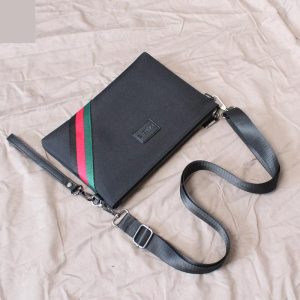 Mens Pouches | Diagonal Flat Pouch Bags Mens